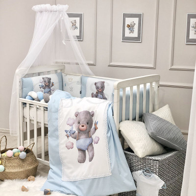 Комплект дитячої постільної білизни MSonya Kids Toys Ведмедик