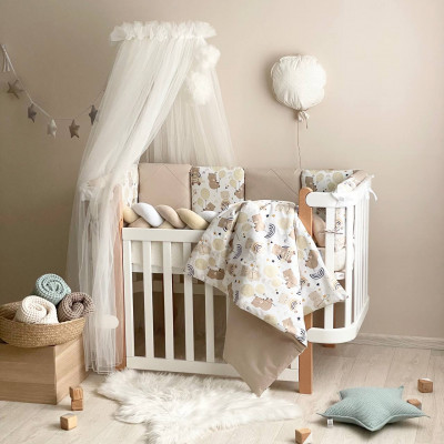 Комплект дитячої постільної білизни Msonya Happy night Ведмедик з кульками