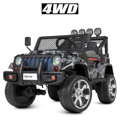 Дитячий електромобіль з пультом керування Bambi M 3237, камуфляж