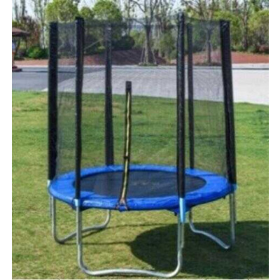 Батут TK-Sport B-20556 (1) діаметр 183см, з сіткою, на пружинах 36шт, опори 3шт, в коробці