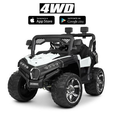 Дитячий електричний джип з пультом керування Bambi M 4198