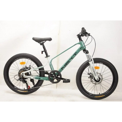 Дитячий спортивний велосипед 20" дюймів Corso Next магнієва рама, Shimano Revoshift 7 швидкостей, зібраний на 75%