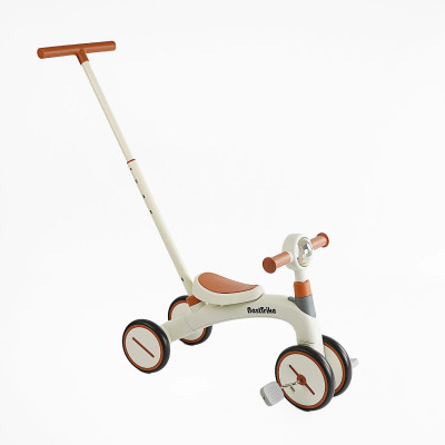 Велосипед 3-х кол Best Trike матеріал рами нейлон, колеса передні 8``, задні 6``, батьківська ручка,