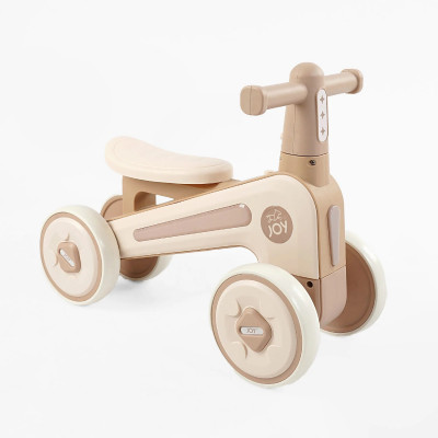 Велобіг 4-х колісний JOY  колеса 6’’ PU, рама пластикова, УКРАЇНСЬКЕ ОЗВУЧУВАННЯ та підсвічування, в коробці