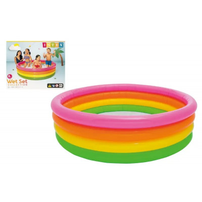 Басейн INTEX "Веселка" (4 секції, рем. комплект) 56441 168*46см