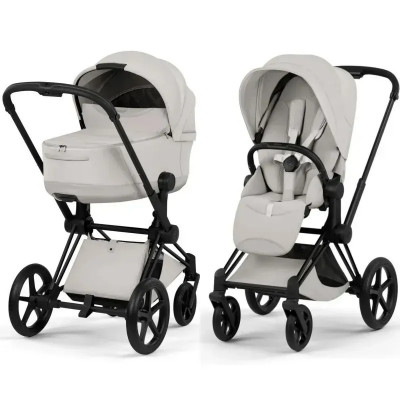 Дитяча коляска 2 в 1 Cybex Priam Style Collection 5.0 шасі Matt Black