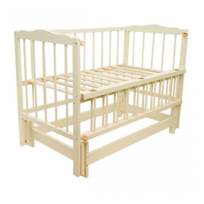 Ліжечко  Малятко з шухлядою (Слонова кістка)