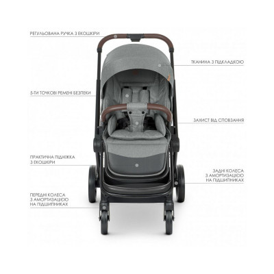 Коляска 2 в 1 El Camino Persona ME 1091-B