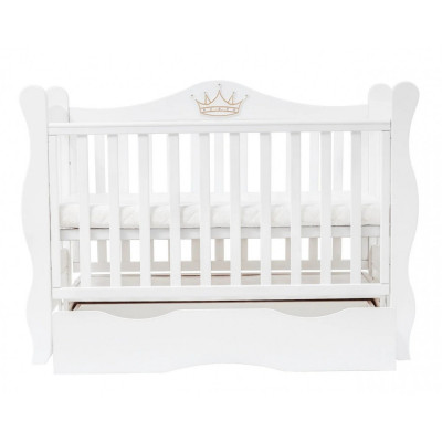 Ліжечко з ящиком Angelo Lux-10