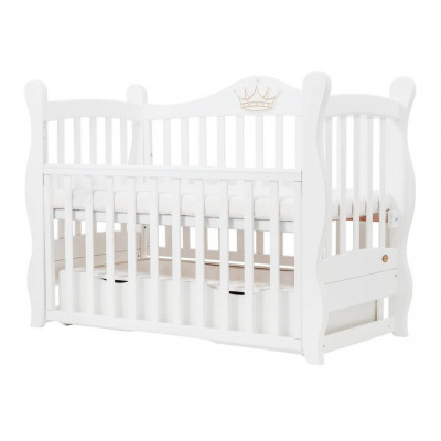 Ліжечко з ящиком Angelo Lux-10