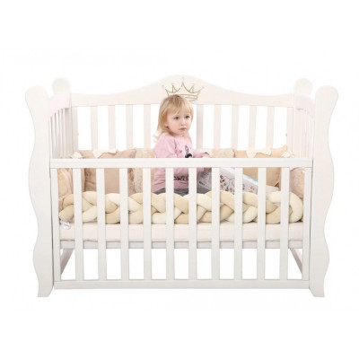 Ліжечко з ящиком Angelo Lux-10