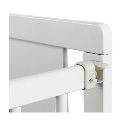 Ліжечко  Зірочка  маятник, відкидна боковина, бук