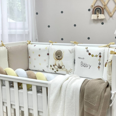 Комплект дитячої постільної білизни MSonya Art Design Ведмедик