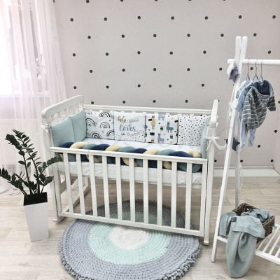 Комплект дитячої постільної білизни MSonya Art Design Лами