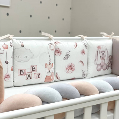 Комплект дитячої постільної білизни MSonya Art Design Лисичка