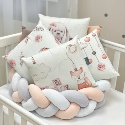 Комплект дитячої постільної білизни MSonya Art Design Лисичка