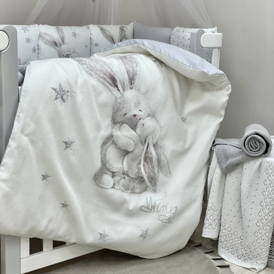 Комплект дитячої постільної білизни MSonya Magic Зайка
