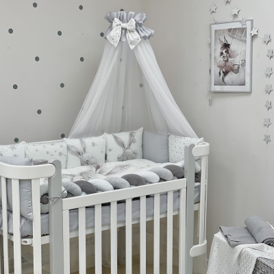 Комплект дитячої постільної білизни MSonya Magic Зайка