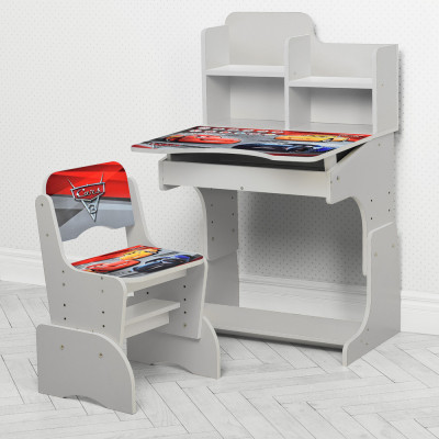 Дитяча парта з надбудовою та стільцем Vivast W 2071 (UA)