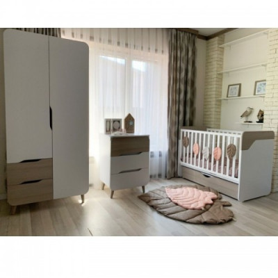 Комод Верес Сідней 600 (капучино-білий)