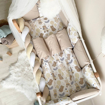 Комплект дитячої постільної білизни Msonya Happy night Ведмедик з кульками