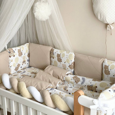 Комплект дитячої постільної білизни Msonya Happy night Ведмедик з кульками