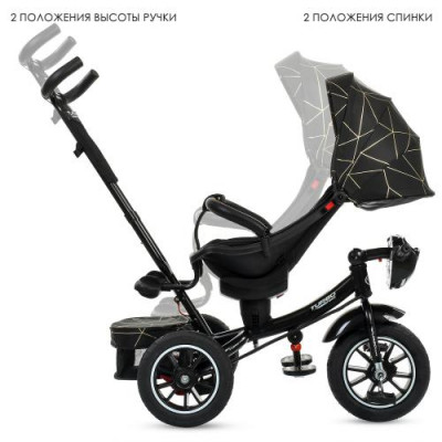 Дитячий триколісний велосипед TurboTrike М5448 HANS