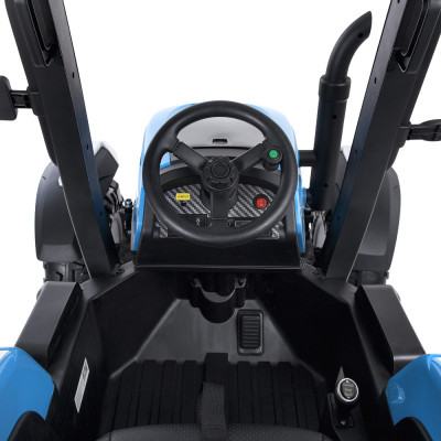 Дитячий електромобіль-трактор Bambi M 4844, синій