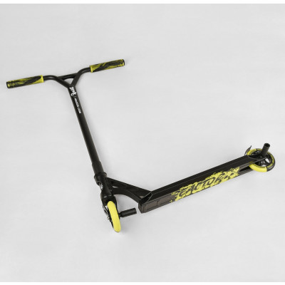 Самокат трюковий Best Scooter (4) «Reactor» HIC-система, ПЕГИ, алюмінієвий диск та дека, колеса PU, d=110 мм, ширина керма 55 см