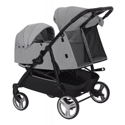 Універсальна коляска 2 в 1 для двійні Carrello Connect CRL-5502