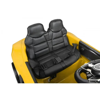Дитячий електромобіль з музикою та світлом Audi Bambi M 3449 EBLR-6 Жовтий