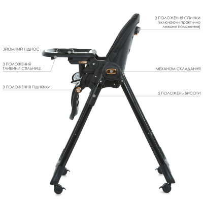 Стільчик El Camino Crystal Me 1037-B