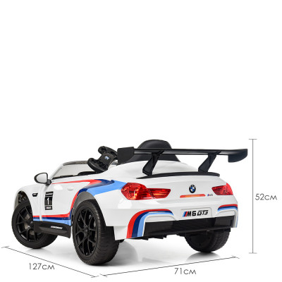 Дитячий електромобіль BMW M6 GT3 Bambi M 5405 EBLR-1