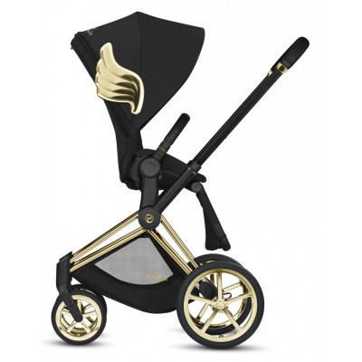 Коляска 2 в 1 Cybex Priam 4.0 by Jeremy Scott Wings Black