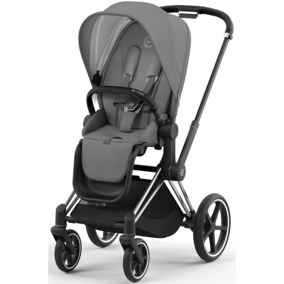 Дитяча коляска 2 в 1 Cybex Priam 4.0 шасі Chrome Black