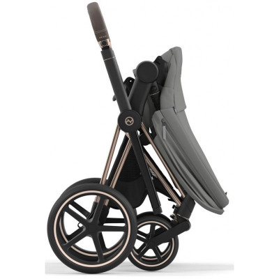 Дитяча коляска 2 в 1 Cybex Priam 4.0 шасі Chrome Black