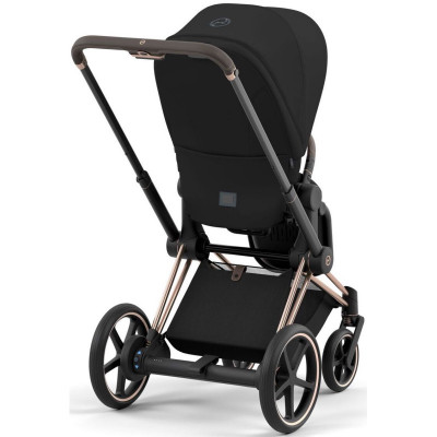 Дитяча коляска 2 в 1 Cybex e-Priam шасі Rosegold