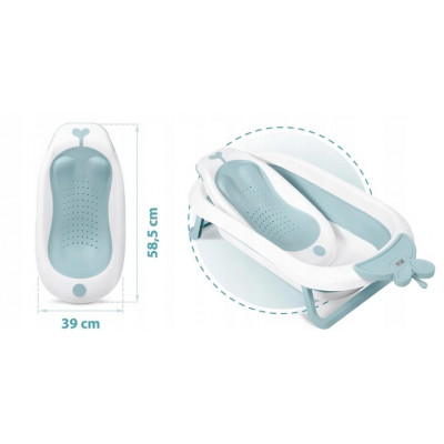 Складна ванна з термометром та підставкою і термометром Ricokids