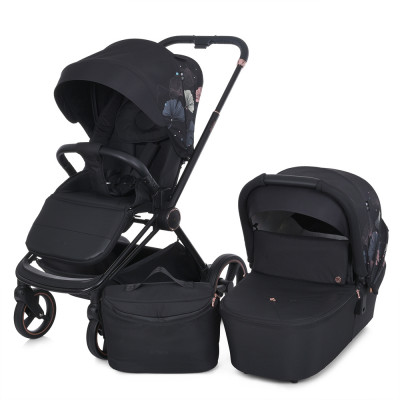 Коляска універсальна 2 в 1 EL Camino ME 1091-B PERSONA Black Art