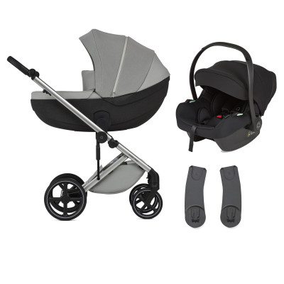 Дитяча коляска 2 в 1 Anex Mev +автокрісло та адаптери у подарунок