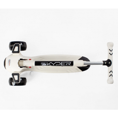 Самокат 5в1 "Skyper"колеса PU зі світлом, музика та підсвічування платформи, с ДОП. КОЛЕСАМИ, захисний бампер