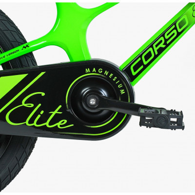 Велосипед 18" дюймів 2-х колісний Corso «Elite»  МАГНІЄВА РАМА, ЛИТІ ДИСКИ, ДИСКОВІ ГАЛЬМА, зібран на 75%