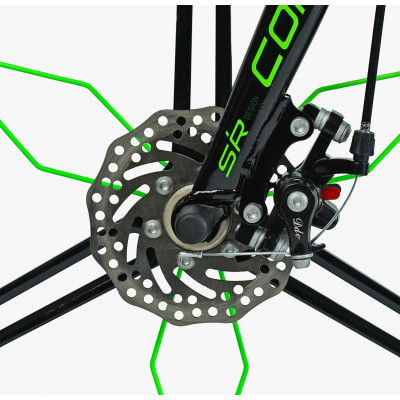 Велосипед 18" дюймів 2-х колісний Corso «Elite»  МАГНІЄВА РАМА, ЛИТІ ДИСКИ, ДИСКОВІ ГАЛЬМА, зібран на 75%