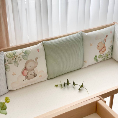 Комплект постільної білизни для новонародженого MSonya Колекція №9 Happy Day