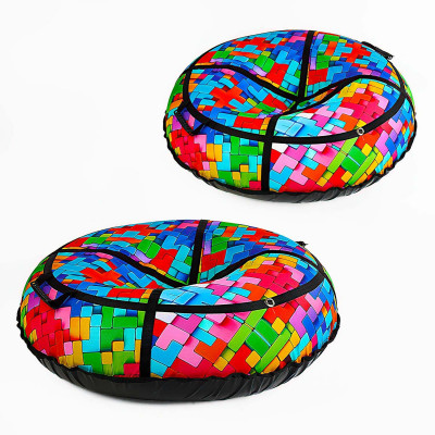 Надувні Санки-Тюбінг "Абстракція"  розмір 1м