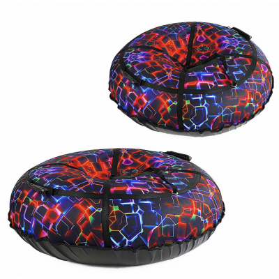 Надувні Санки-Тюбінг "Абстракція"  розмір 1м