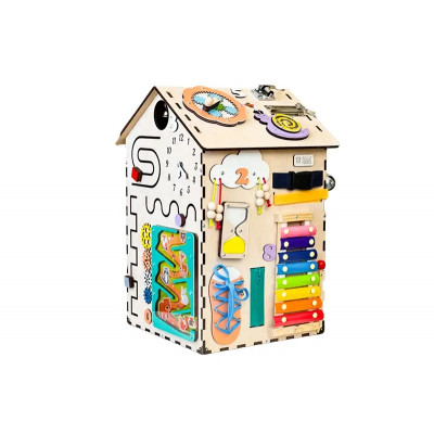 Бізібудинок розвиваючий 55х30х30 см