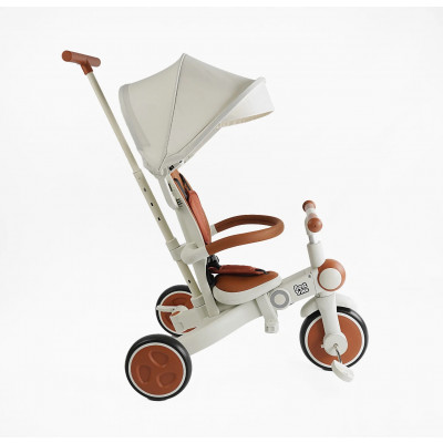 Велосипед-трансформер 3-х кол. Best Trike матеріал рами нейлон, переднє колесо EVA 10``, задні колеса EVA 8``, батьківська ручка,