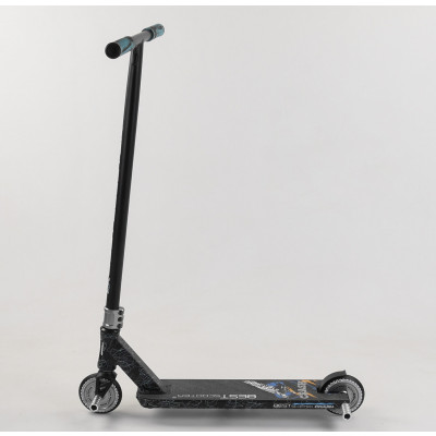 Самокат трюковий Best Scooter "CRASH" HIC-система, ПЕГІ, алюмінієвий диск і дека, колеса 110 мм PU, ширина керма - 57 см