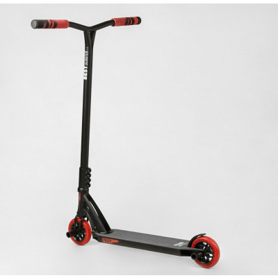 Самокат трюковий  Best Scooter (4) "FEAR", SCS-система, ПЕГИ, алюмінієвий диск та дека, колеса PU, d=115мм, ширина керма 58 см